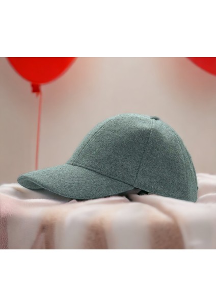 Unisex Polo Kışlık Kaşe Dokulu Kumaş 6 Parça Amerikan Beyzbol Kep Şapka fiyatları