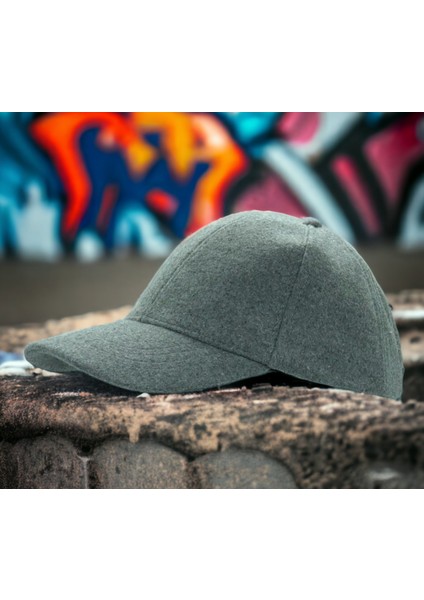 Unisex Polo Kışlık Kaşe Dokulu Kumaş 6 Parça Amerikan Beyzbol Kep Şapka indirimleri