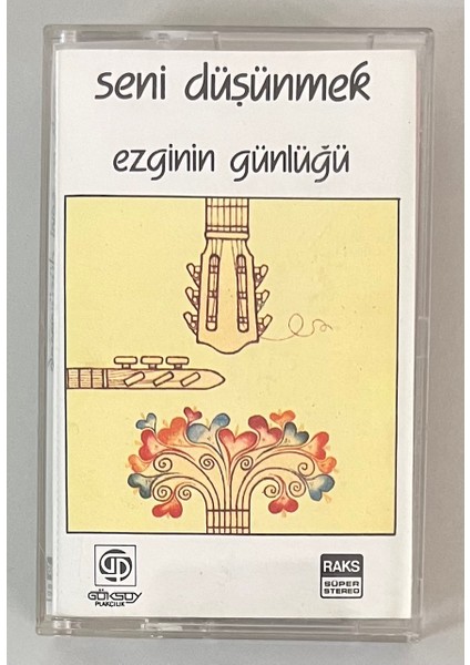 Ezginin Günlüğü Seni Düşünmek Kaset (Orjinal Dönem Baskı)