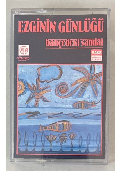 Ezginin Günlüğü Bahçedeki Sandal Kaset (Orjinal Dönem Kağıt Baskı)