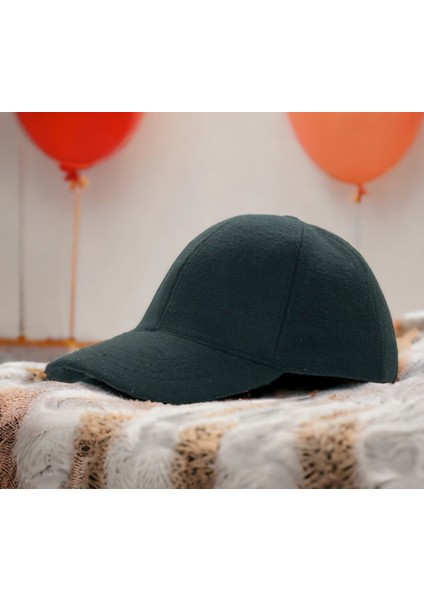 Unisex Polo Kışlık Kaşe Dokulu Kumaş 6 Parça Amerikan Beyzbol Kep Şapka fiyatları