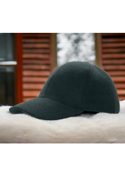 Unisex Polo Kışlık Kaşe Dokulu Kumaş 6 Parça Amerikan Beyzbol Kep Şapka indirimleri