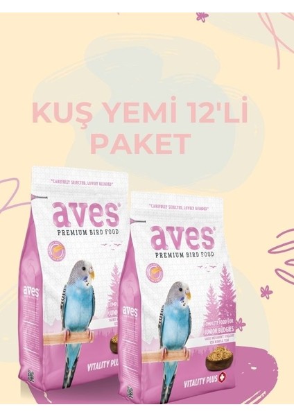 Premium Yavru Muhabbet Yemi 400 gr 12'li