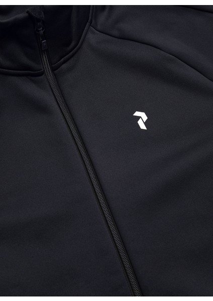 Siyah Erkek Dik Yaka Sweatshirt G79436050_M Rider Zip Jacket fırsatları