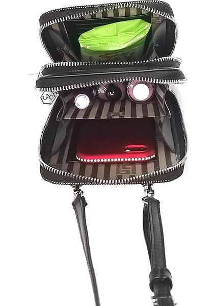 Kadın Askılı Cüzdan Koyu Bej - Taba SP1011 Silver & Polo indirimleri