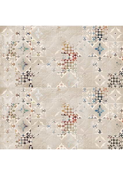 Fildişi Rengi Fayans Görünümlü Kendinden Desenli Yapışkanlı Folyo, Mutfak, Tezgah, Masa, Dolap Kaplama Folyosu, Isıya Dayanıklı, Su Geçirmez, Yapışkan Folyolar, Sticker, Büyük Ebatlı, Dekoros fiyatları