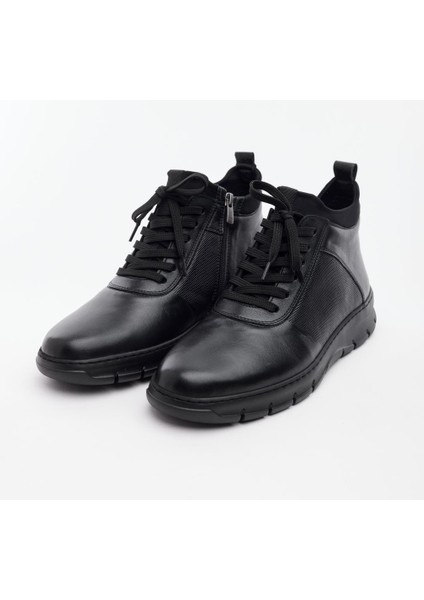 Fermuarlı Hakiki Deri Erkek Bot fiyatları