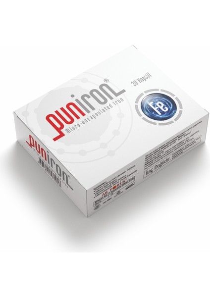 Puniron ® Mikroenkapsüle Demir Minerali