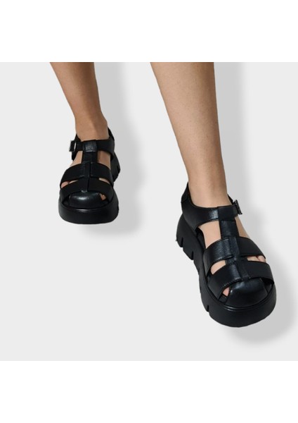 Deri Kadın Sandalet