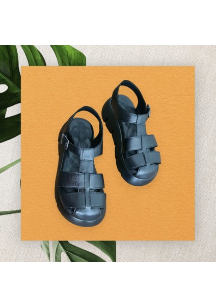 Deri Kadın Sandalet modelleri