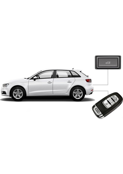 Audi A3 Hb Elektrikli Bagaj Sistemi (2013-2020)