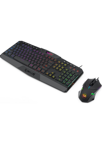 S101-5 Oyuncu Rgb Klavye + Mouse K503RGB + M601RGB