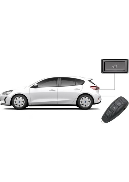 Ford Focus Hb Elektrikli Bagaj Sistemi (2019-2021)