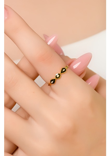 Mineli Tasarım Yüzük 22 Ayar A049529