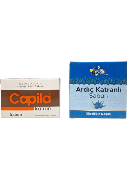 Çam Kartan Sabunu + Ardıç Katran Sabunu