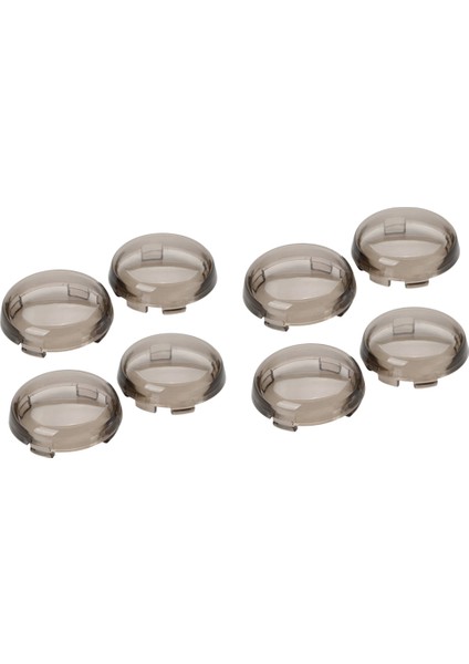 Füme Dönüş Sinyali Lensi 8'li Paket Için Lens Kapakları (Yurt Dışından)