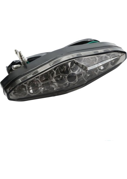 2x Motosiklet 15 LED Kırmızı Işık Fren Lambası Elektrikli Araba Scooter Arka Kuyruk Lambası Otomobil Parçaları (Yurt Dışından) fiyatları