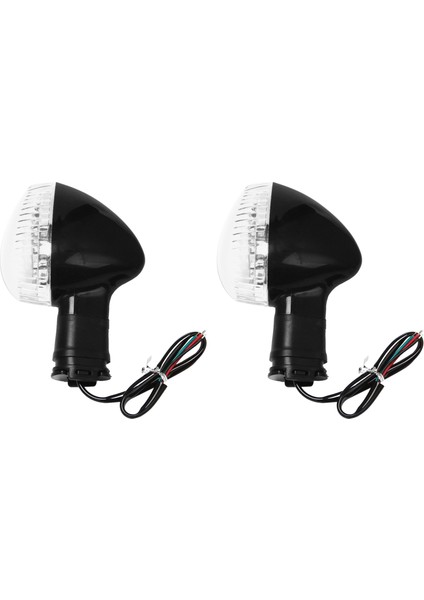 Yönlendirme LED Dönüş Sinyali Gösterge Işığı Motosiklet Flaşör Lambası Yzf R1 R6 R25 R3 XSR900 TDM900 Siyah (Yurt Dışından)