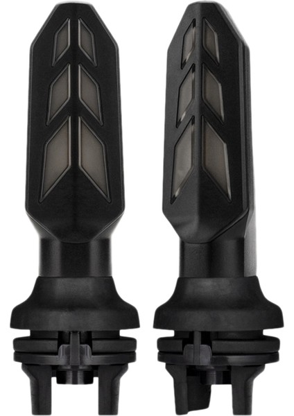 Adet Motosiklet Dönüş Sinyal Işıkları LED Gösterge Kuyruk Lambası Cg 160 Fan Esdı Kargo Cb 250, Sarı ve Kırmızı (Yurt Dışından)