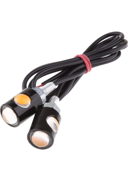 Motosikletler Için Dönüş Sinyali Işık Amber Dönüş Sinyali Işık Motosiklet Dönüş Sinyali Işık 12 V Evrensel Gösterge Işığı (Yurt Dışından)