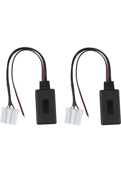 2x Araç Kablosuz Bluetooth Modülü Müzik Adaptörü Aux Ses Kablosu 2 3 5 6 Mx5 Rx8 (Yurt Dışından)