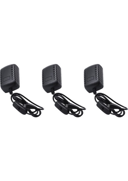 3x Abd Tak 5V3A 5V/3A 3 Model B+Plus Güç Adaptörü On/off Anahtarı Düğmesi Güç Kaynağı Şarj Cihazı Dc/ac Adaptörü (Yurt Dışından)