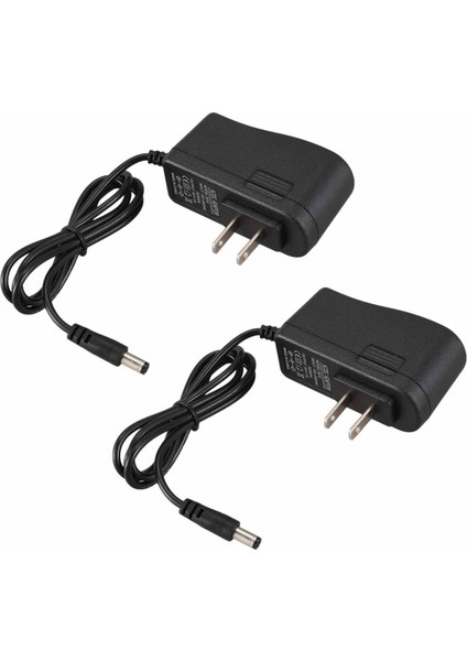 2x Gitar Ücretleri Pedal Şebekesi Yedek Güç Kaynağı Ac Adaptörü 9V Volt 500MA (Yurt Dışından)