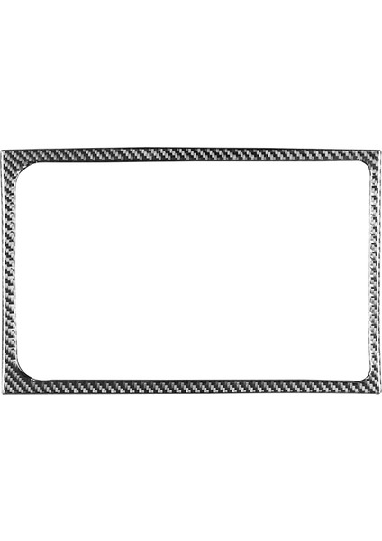 Merkezi Kol Dayama Saklama Kutusu Çerçeve Etiket Dekorasyon Karbon Fiber Q5 2018-2023 Iç Aksesuarlar (Yurt Dışından)