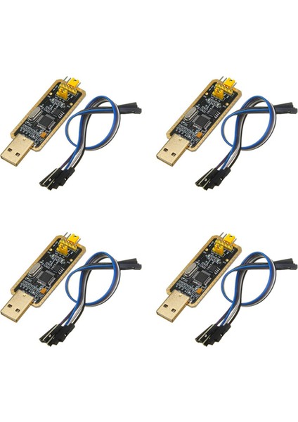 4x FT232 FT232BL FT232RL USB 2.0 - Ttl Indirme Kablosu Jumper Seri Adaptör Modülü Desteği WIN10 (Yurt Dışından)