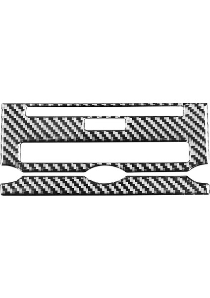 Merkezi Kontrol CD Paneli Dekorasyon Kapak Trim Etiket Karbon Fiber 4 2010-2016 Için (Yurt Dışından)