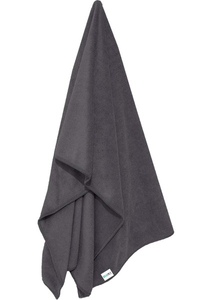 Köpek Havlusu, Süper Su Emici Mikrofiber, Gri, 80X120 Cm