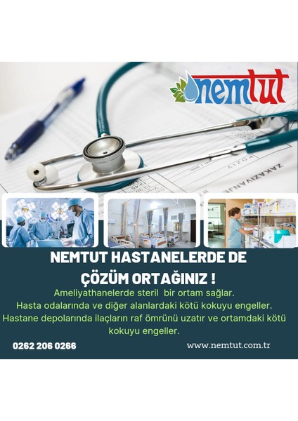 Nem Tutucu Engelleyici Rutubet Giderici Önleyici Korozyon Önleyici Koku Giderici (5 KUTU/10 PAKET)