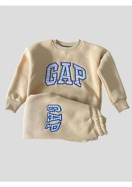 Unisex Çocuk Gap Model 3 Ip Şardonlu Alt Üst Takım