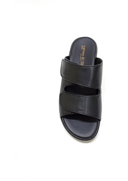 9863-10 Siyah Cırtlı Kadın Terliği fırsatları