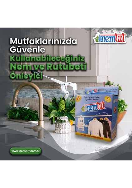 Nem Tutucu Engelleyici Rutubet Giderici Önleyici Korozyon Önleyici Koku Giderici (10 KUTU/20 PAKET)