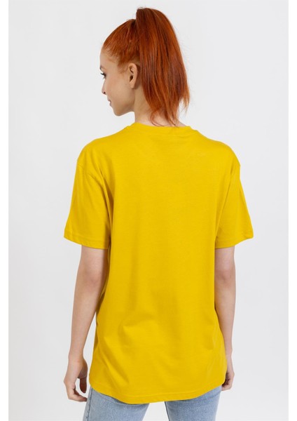 La Bayan O Yaka Düz Basıc K.kol Tshırt Sarı 1 indirimleri