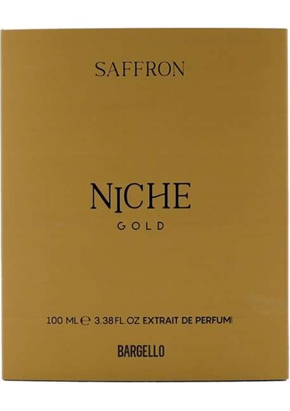 Niche Saffron Unisex Extrait De Perfume 100 ml