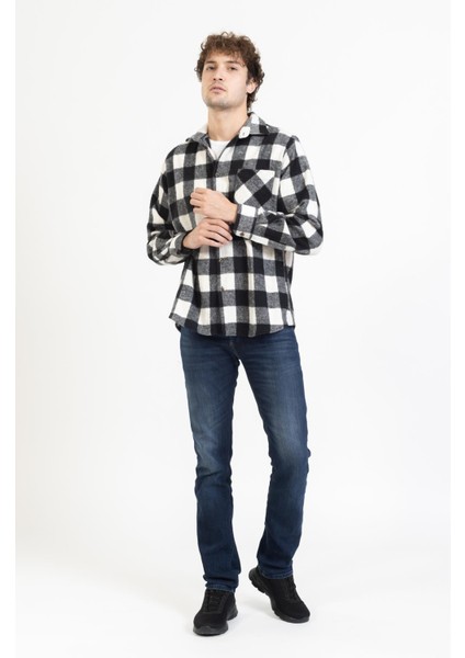 Oduncu Ekose Gömlek 2180 1 Siyah modelleri