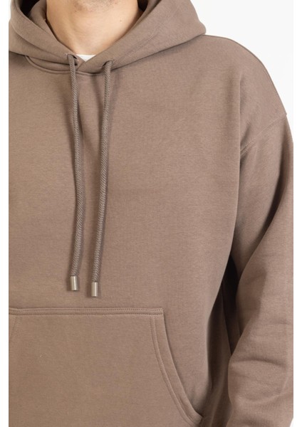 Unisex Kapşonlu Sweat 23K Ae Sütlü Kahve fırsatları