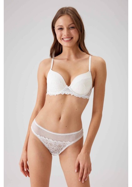4740 Kadın Soft Push-Up Sütyen Takımı