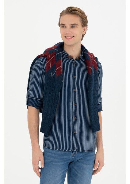 Erkek Koyu Mavi Gömlek Jean 50272607-DN0023