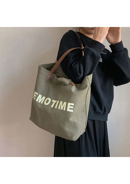 Büyük Kapasiteli Kanvas Çok Yönlü Omuz Çantası (Yurt Dışından) fiyatları