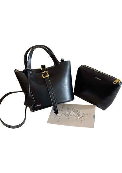 Kadınlar Için Yeni Retro Moda Niş Basit Tek Omuz Çapraz Askılı Kayınvalide Çantası (Yurt Dışından)