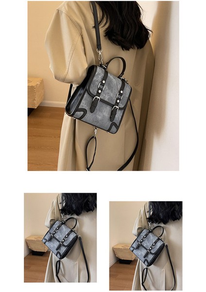 Kadınlar Için Modaya Uygun ve Modaya Uygun Kontrast Renkli Omuz Çapraz Askılı Çanta (Yurt Dışından) modelleri