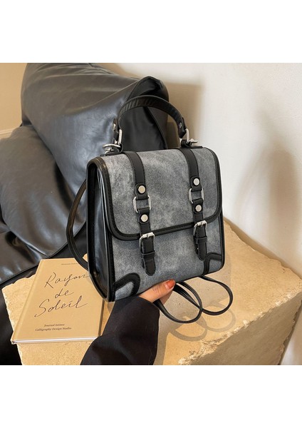 Kadınlar Için Modaya Uygun ve Modaya Uygun Kontrast Renkli Omuz Çapraz Askılı Çanta (Yurt Dışından) fırsatları