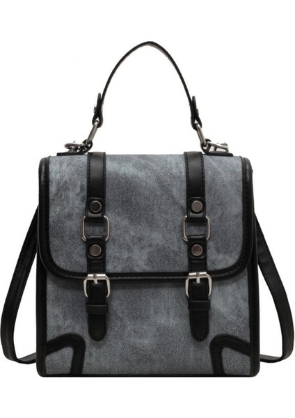 Kadınlar Için Modaya Uygun ve Modaya Uygun Kontrast Renkli Omuz Çapraz Askılı Çanta (Yurt Dışından) indirimleri