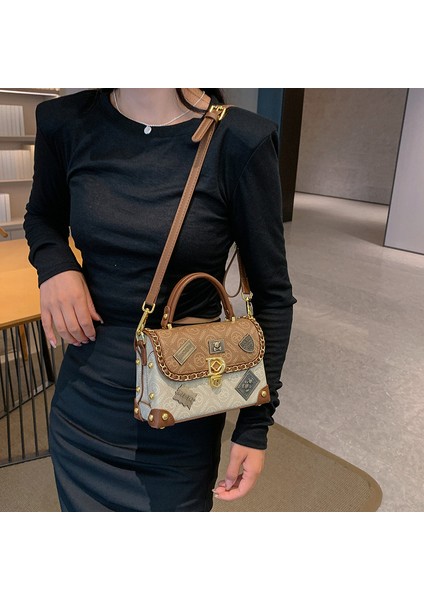 Kadınlar Için Niş Rozetli Retro Omuz Crossbody Çanta (Yurt Dışından) modelleri