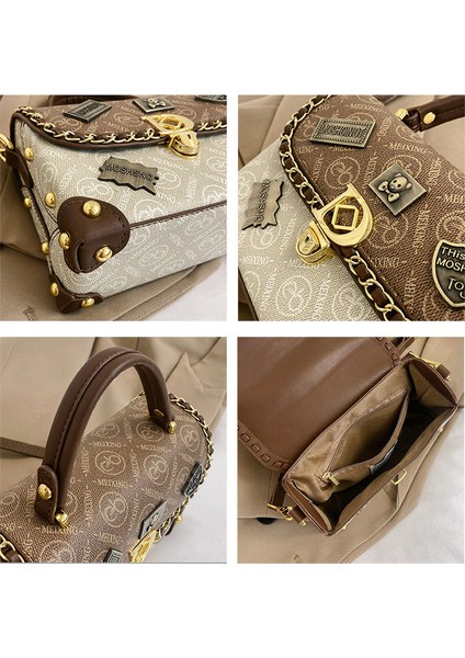 Kadınlar Için Niş Rozetli Retro Omuz Crossbody Çanta (Yurt Dışından) fırsatları