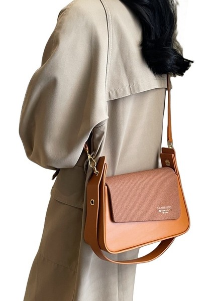 Kadınların Yeni Kış Üst Düzey Moda Niş Omuz Çapraz Askılı Çanta (Yurt Dışından)