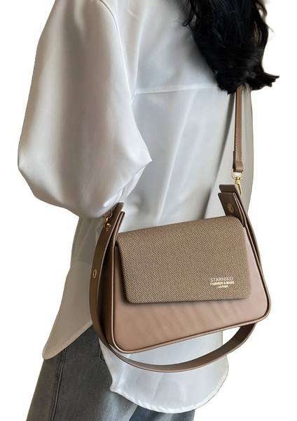 Kadınların Yeni Kış Üst Düzey Moda Niş Omuz Çapraz Askılı Çanta (Yurt Dışından)